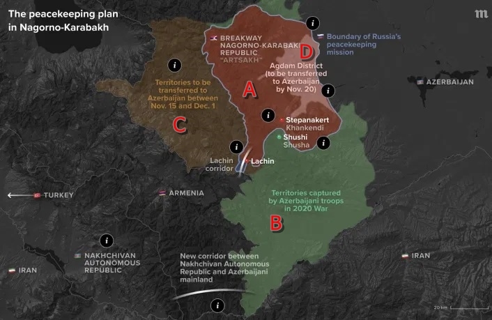 Nguyên nhân khiến Armenia lép vế trước Azerbaijan ở mặt trận Nagorno-Karabakh 2020